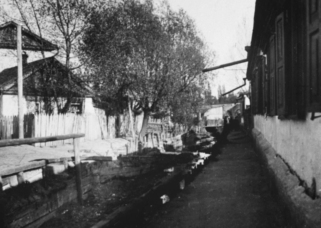 Приватні будинки впритул до річки: який вигляд мала Либідь у Києві в 1916 році. Унікальне фото