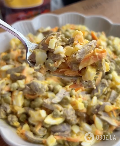 Сытный салат из куриных сердечек: делимся оригинальным рецептом блюда на каждый день