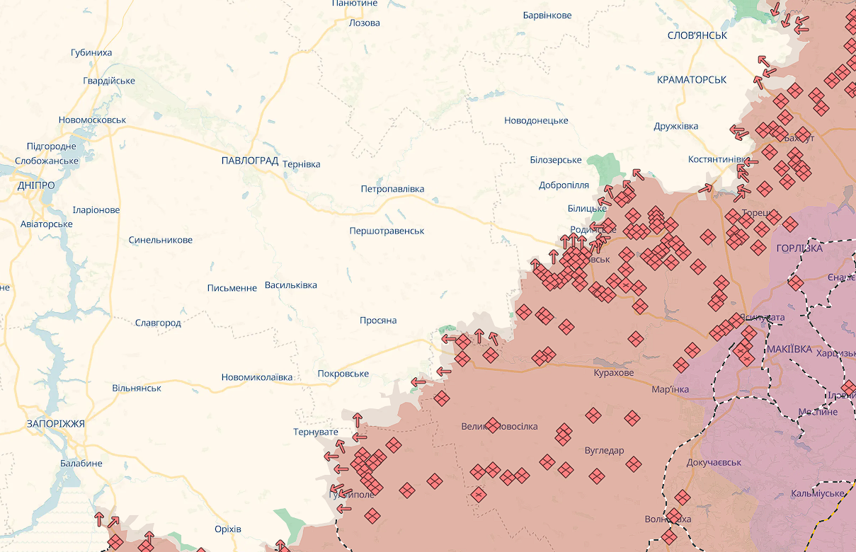 Украинские войска на Александровском направлении восстановили контроль над восемью населенными пунктами: Сырский отметил защитников. Фото