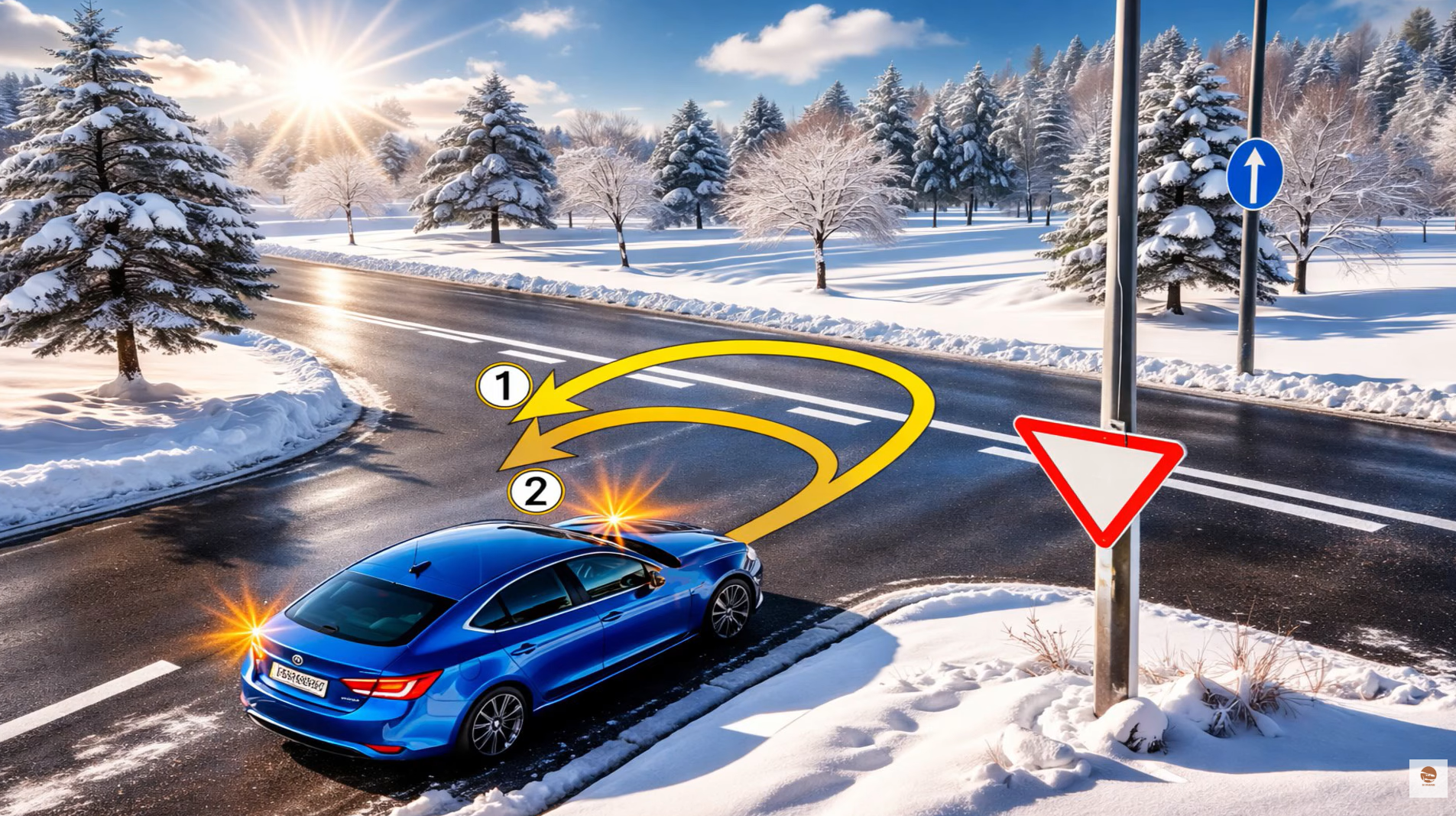 Який варіант розвороту дозволений? Тест на знання ПДР