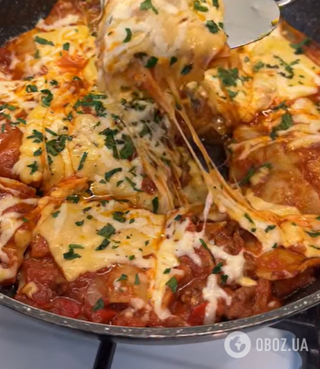 Лінива лазанья для швидкого обіду: готується елементарно