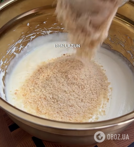 Вафельный торт "Рафаэлло": с кокосом и сгущенным молоком