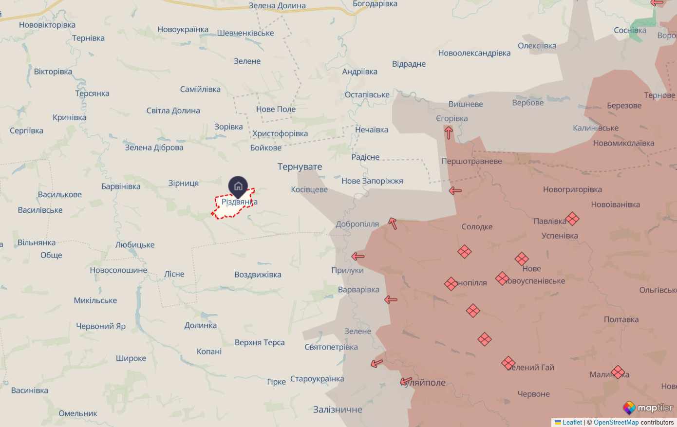 У Силах оборони спростували фейк ворога про "захоплення" села Різдвянка на Запоріжжі: яка ситуація насправді