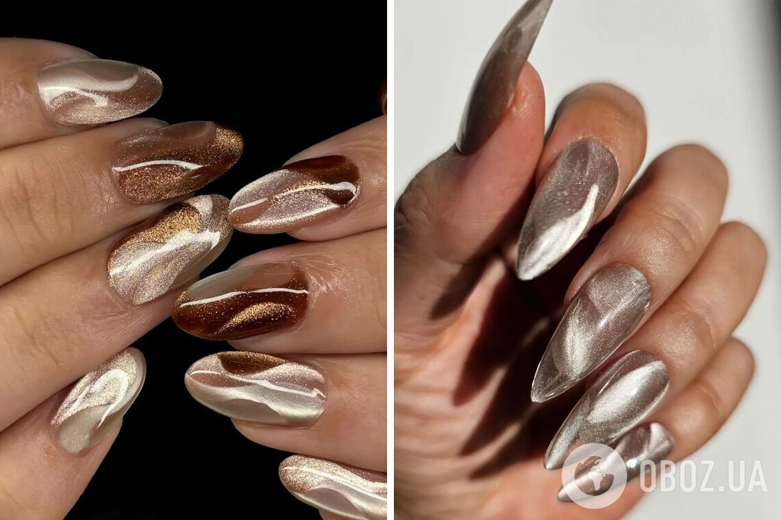 Животные принты, полоски и драгоценности: главные тренды маникюра на весну 2026 года