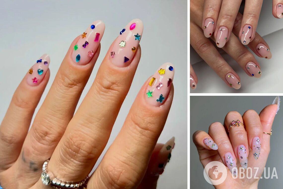 Животные принты, полоски и драгоценности: главные тренды маникюра на весну 2026 года