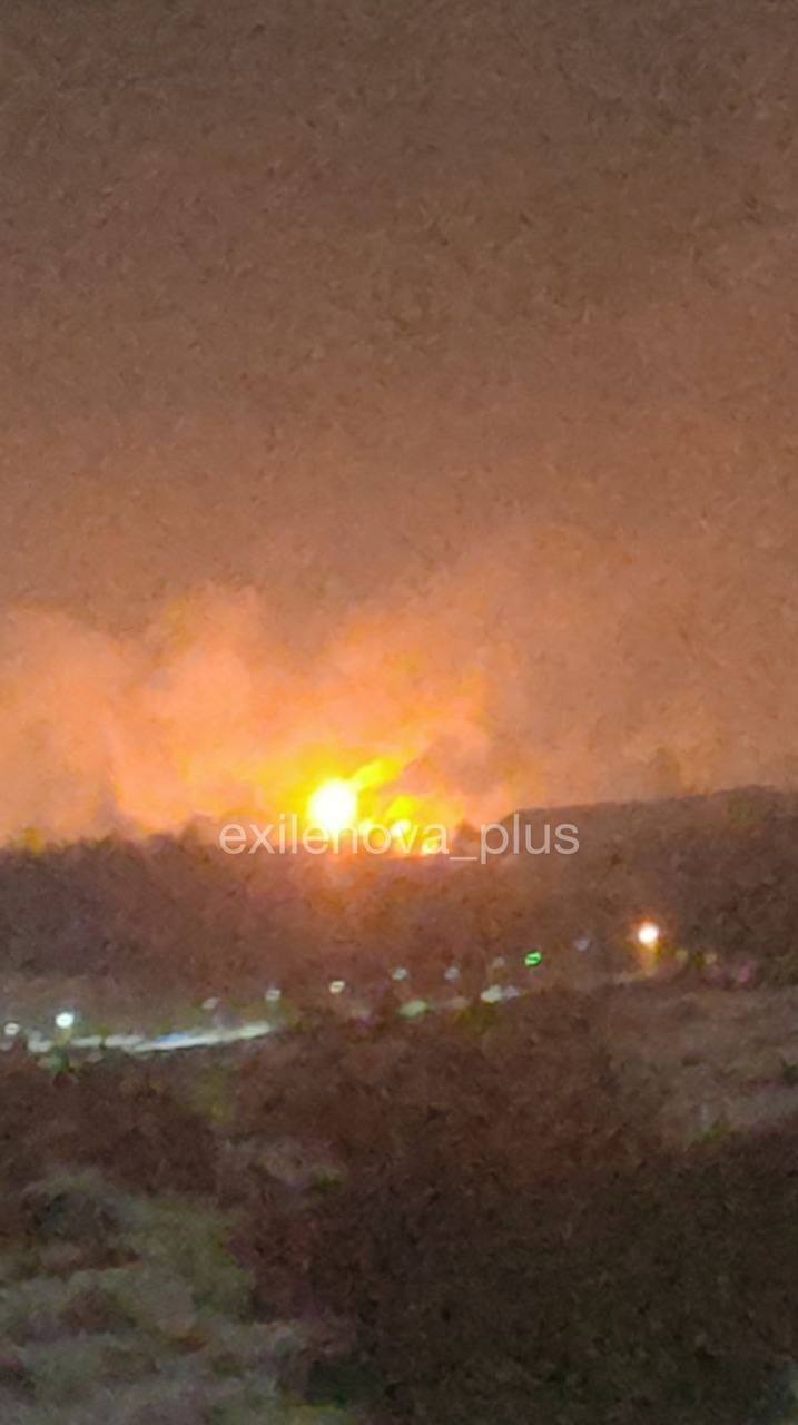 Заиграла было видно издалека: в Смоленской области атакован химзавод. Фото и видео