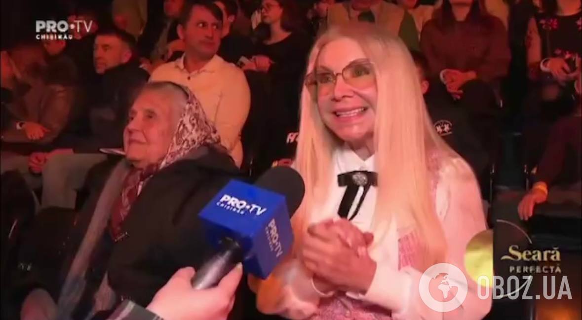 Мама Дана Балана неожиданно спела украинские народные песни за кулисами. Видео