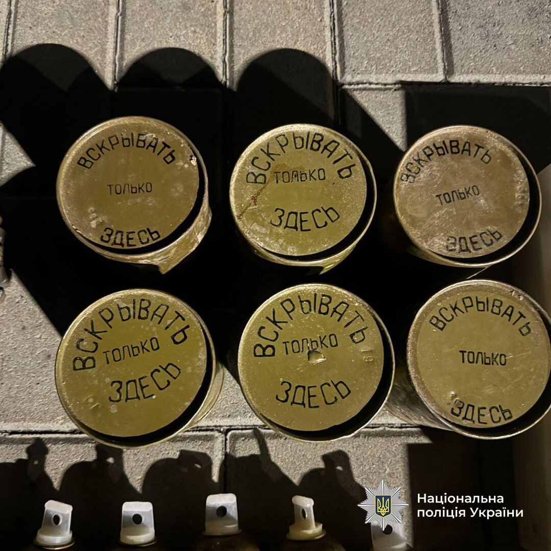 Гранати, набої та вибухівка: на Київщині викрили двох чоловіків, які торгували трофейною зброєю. Фото та відео