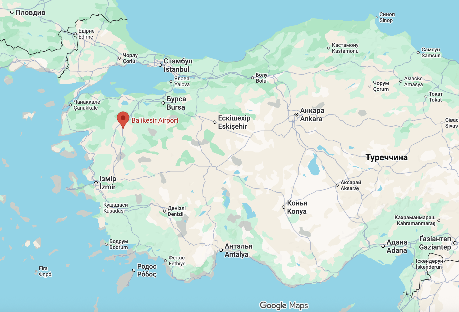 У Туреччині розбився винищувач F-16: пілот загинув. Фото і відео