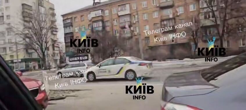 Была стрельба: в Киеве полицейские устроили погоню за нарушителем ПДД. Все подробности и видео