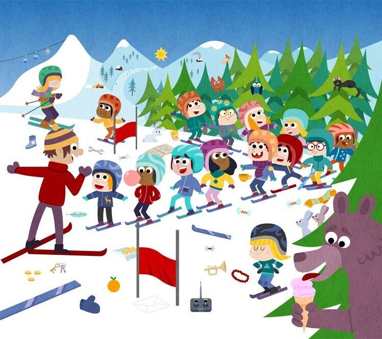 Найдите конверт на рисунке: хитрая головоломка