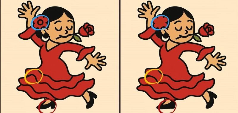 Знайдіть відмінності: тест для спостережливих