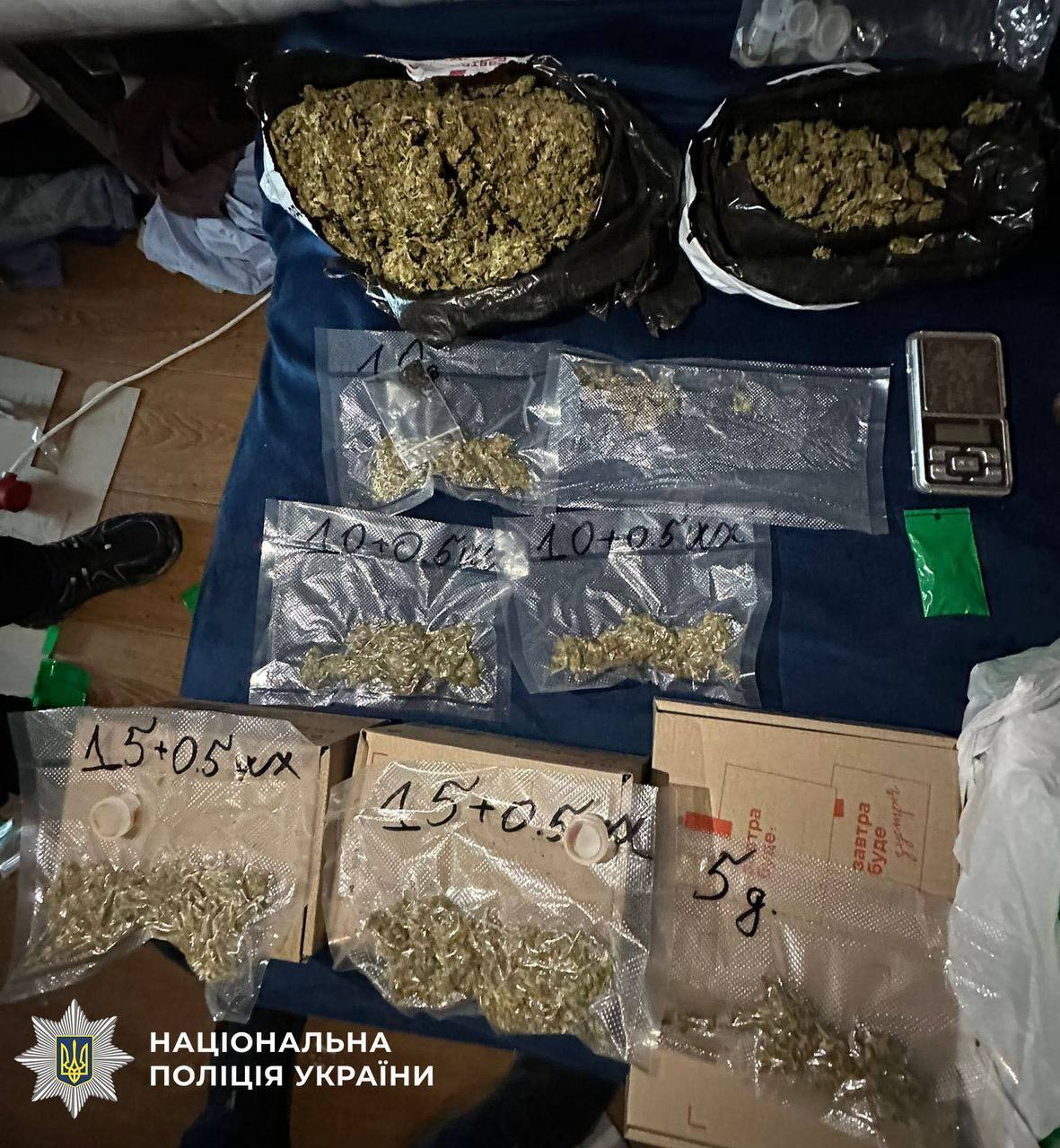 Ввозили наркотики до України під виглядом оливкової олії: поліцейські Києва викрили двох "бізнесменів". Фото