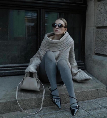 Не черный: какой цвет колготок будет самым трендовым этой весной