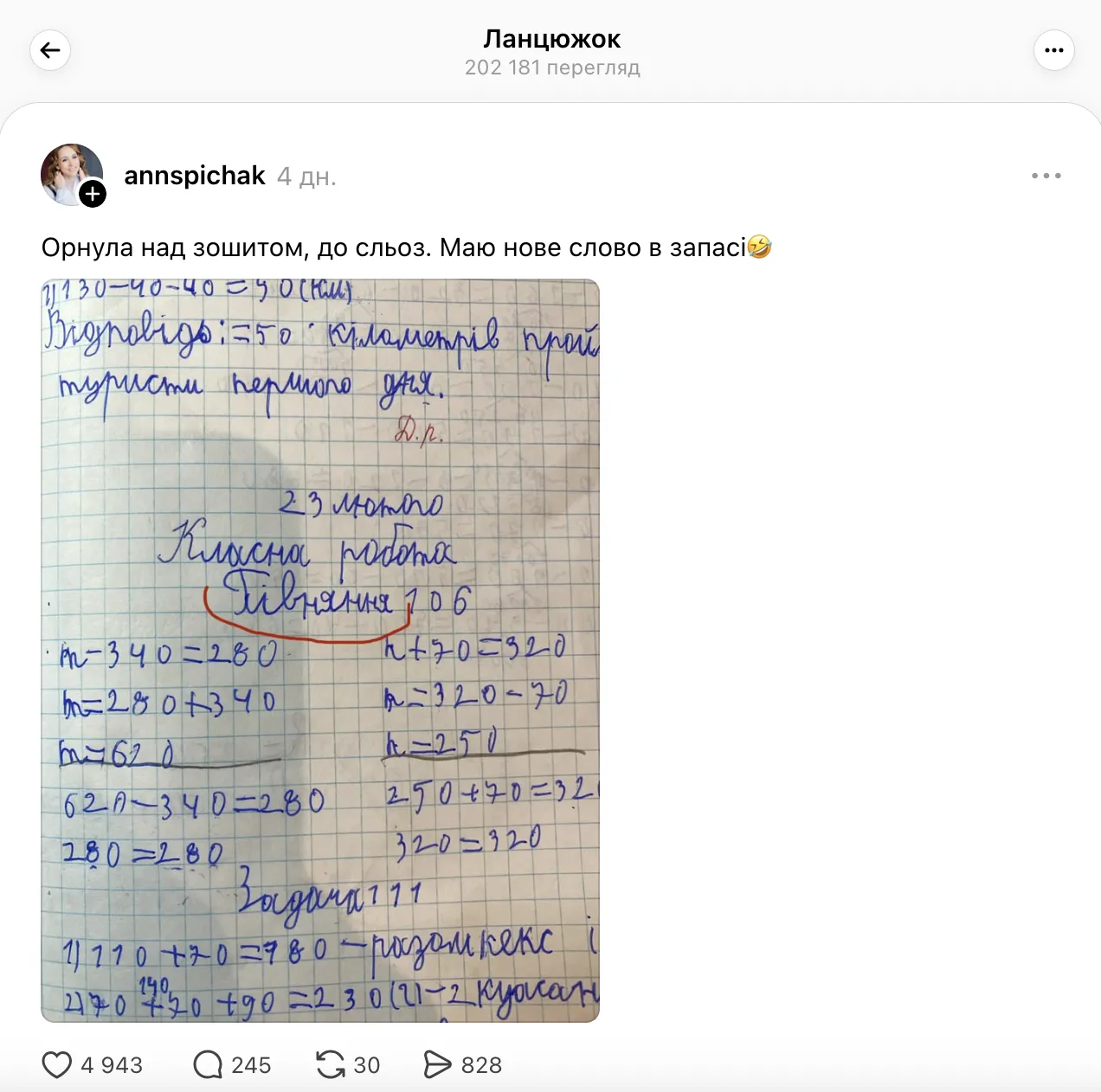 "Гівняння", "батьківське сборіще" і "дяпел, який живе в сісі": перли школярів у зошитах довели мережу до істерики