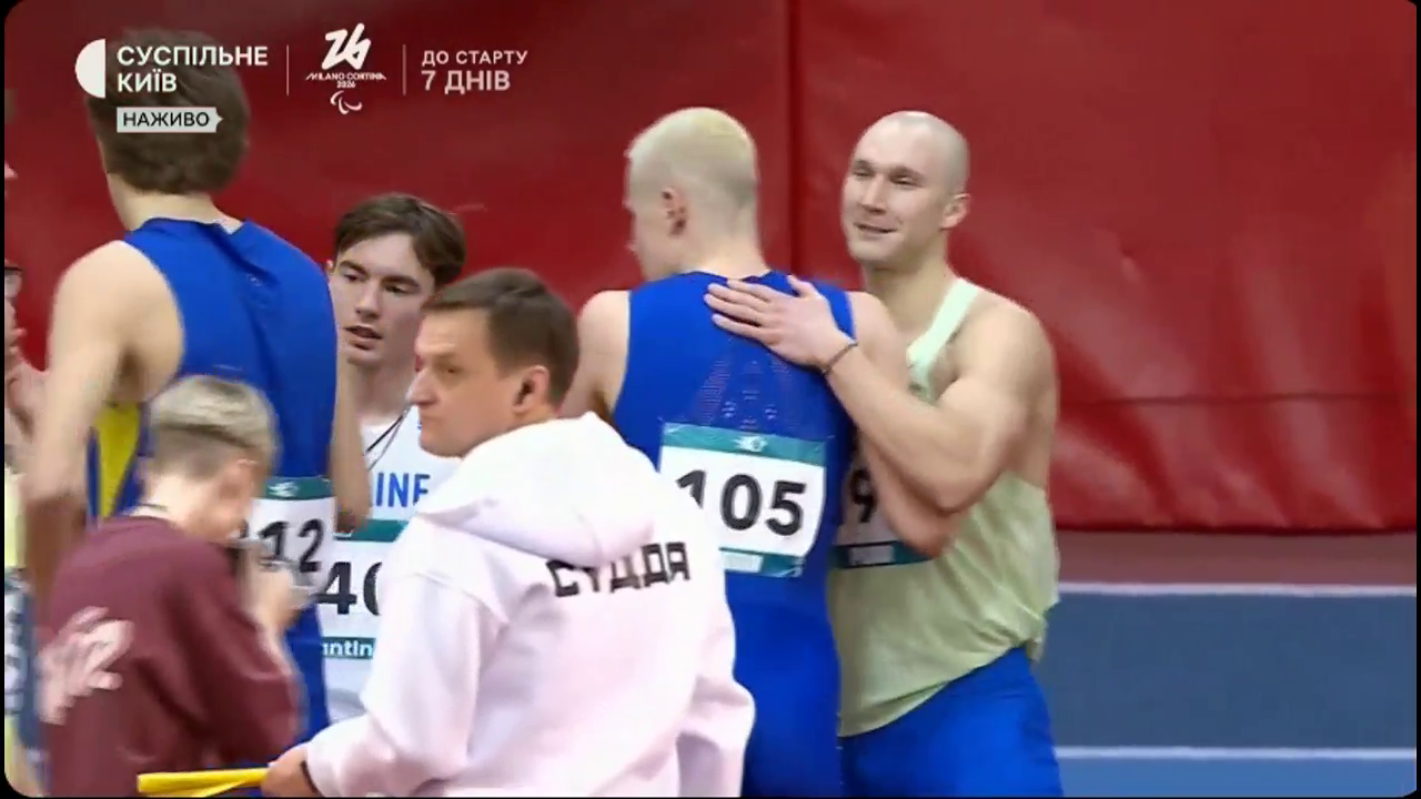 Жених Магучих попал на видео на чемпионате Украины по легкой атлетике