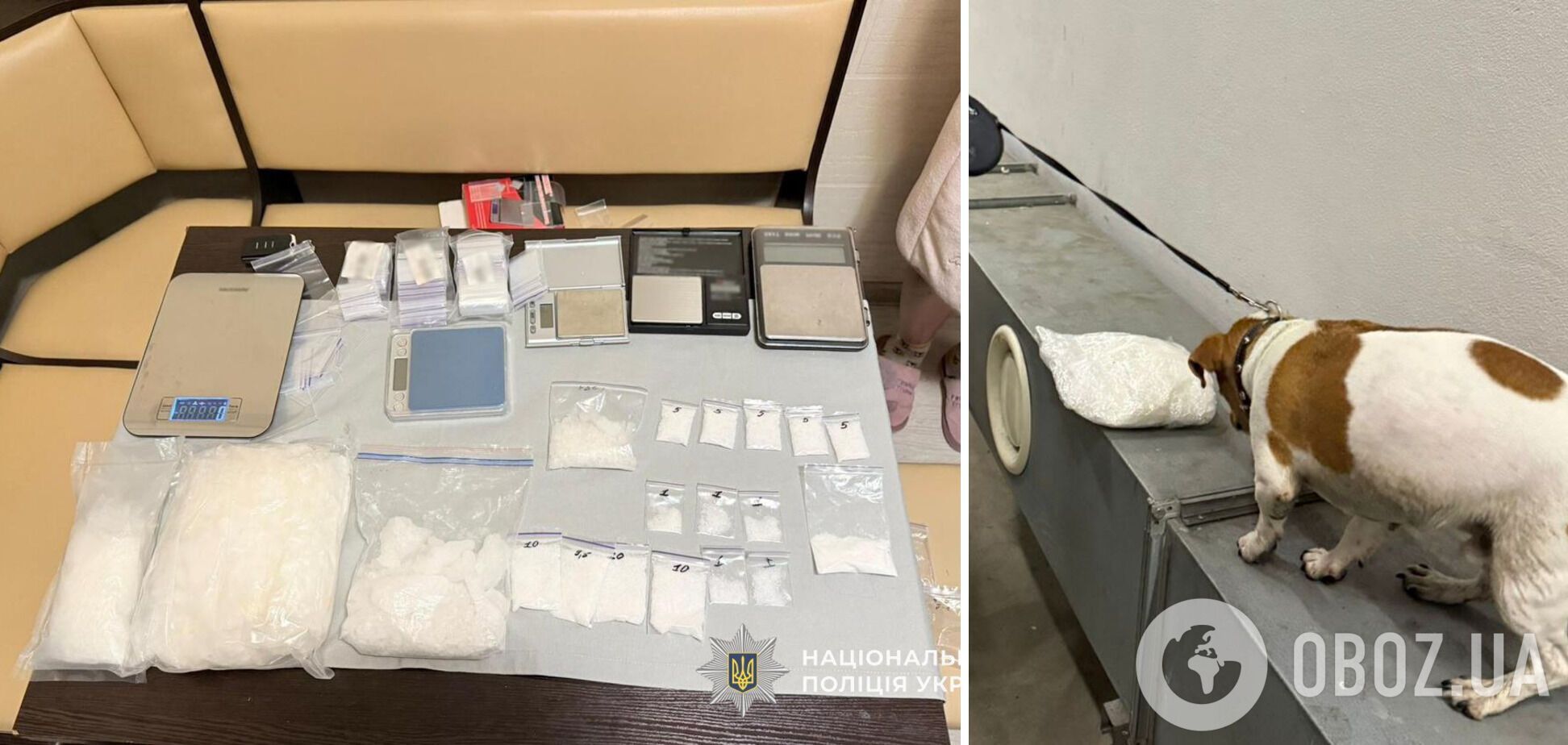 В Украину из Словакии пытались ввезти 2 кг метамфетамина