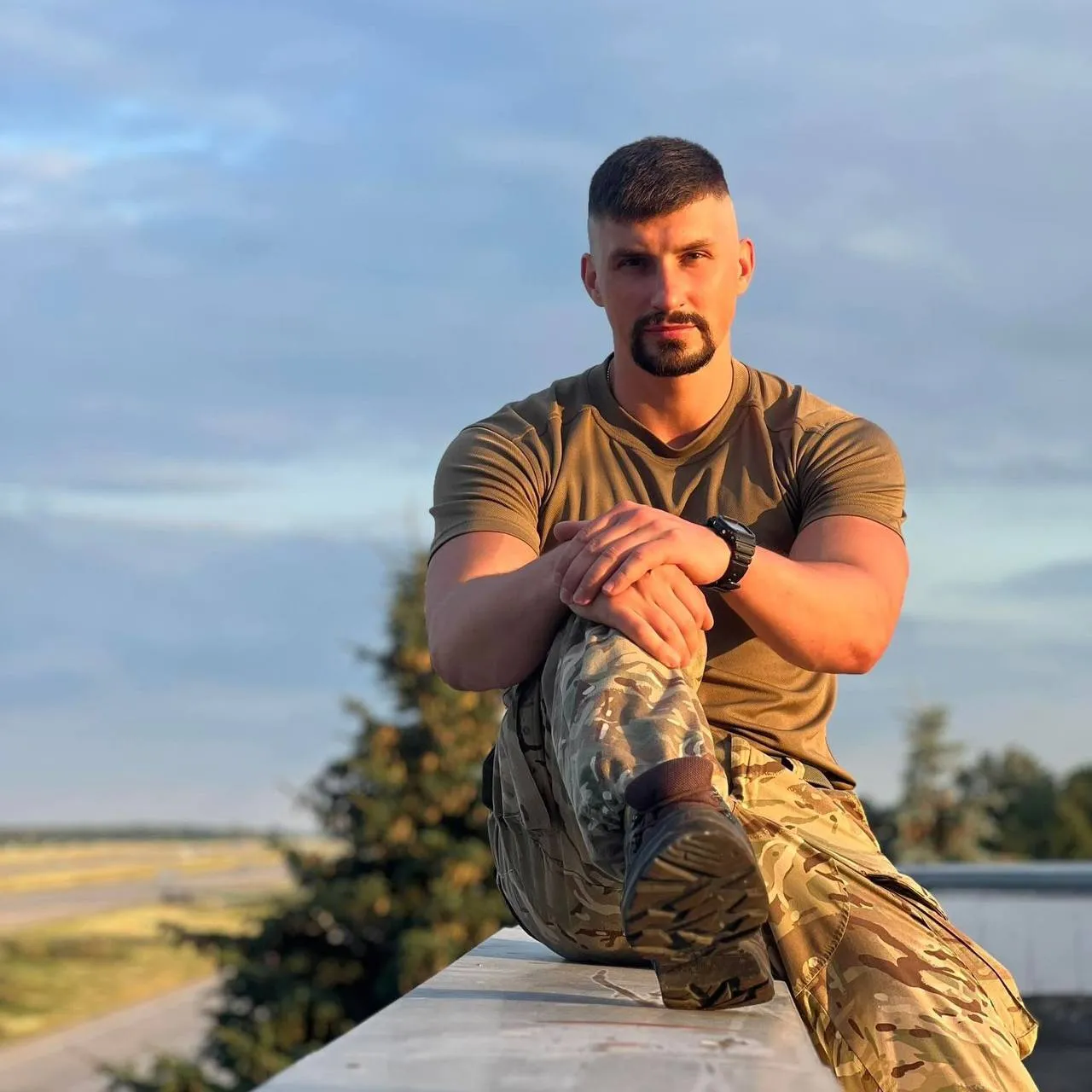 На щиті: на фронті загинув нацгвардієць із Київщини Олександр Кудрицький. Фото