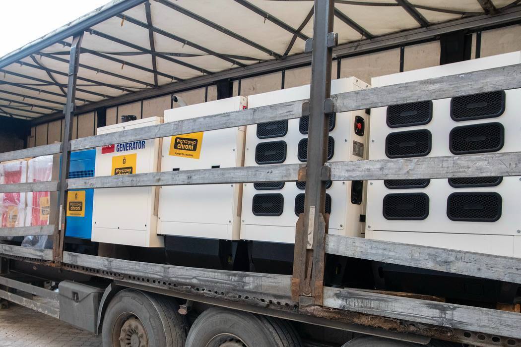 Київ отримав чергову партію генераторів від Варшави: Кличко показав обладнання. Фото