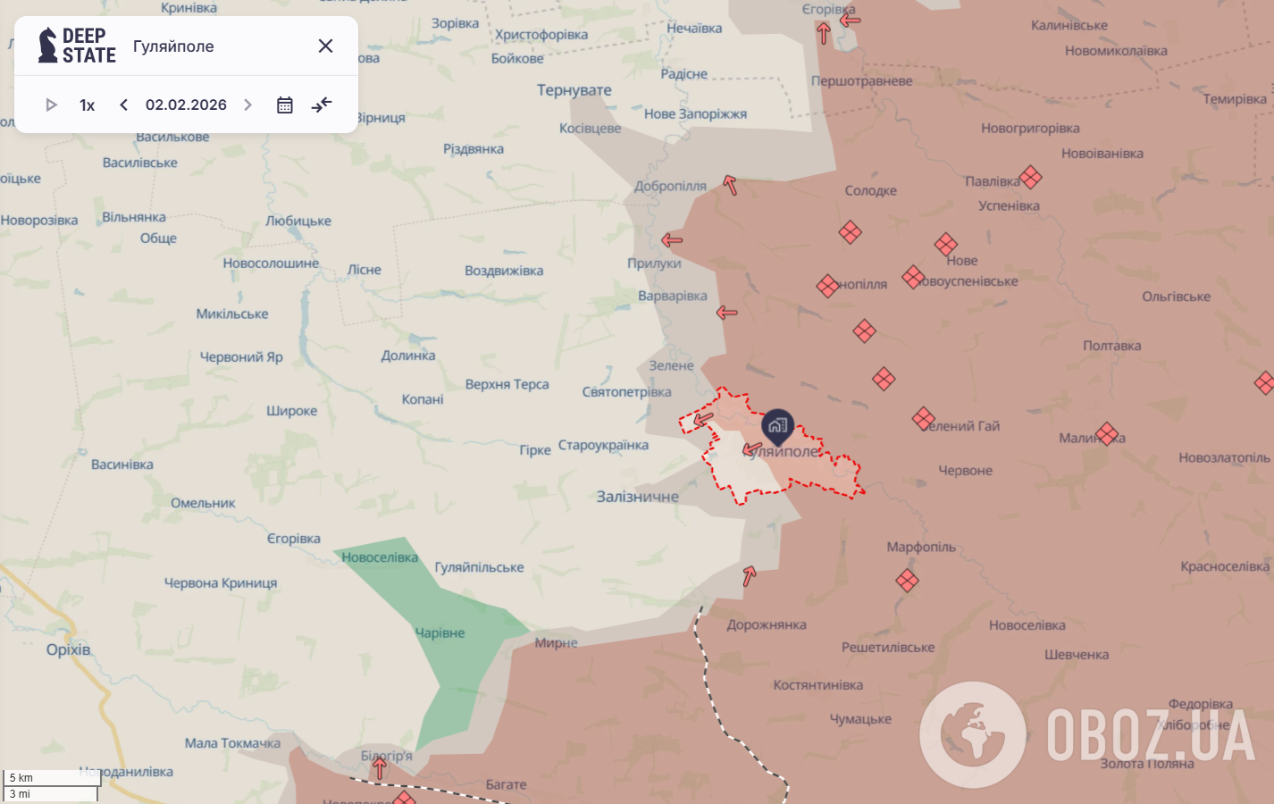 Росія кидає на Гуляйпільський напрямок дві нові бригади: що відбувається