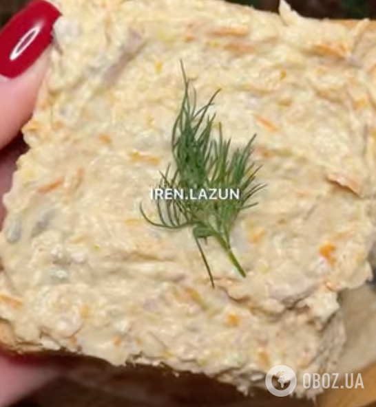 Корисна намазка з тунця та моркви за 2 хвилини: найлегший рецепт смачної закуски