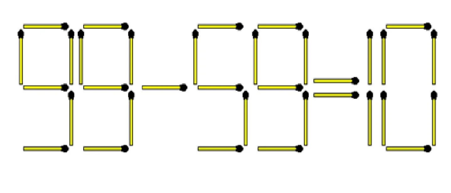 Перемістіть один сірник: швидка головоломка для найрозумніших
