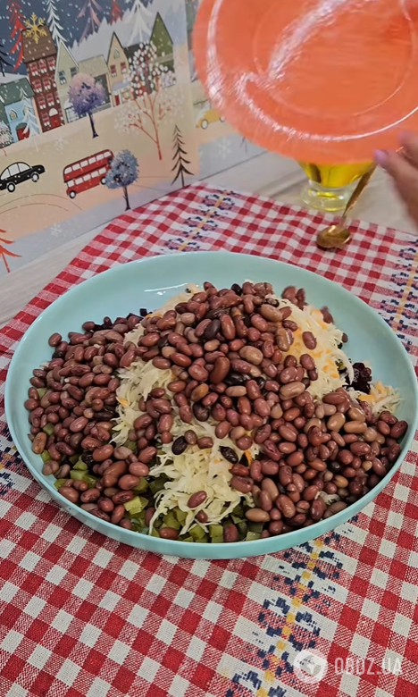 Вінегрет по-новому: додайте квашену капусту та квасолю для кращого смаку