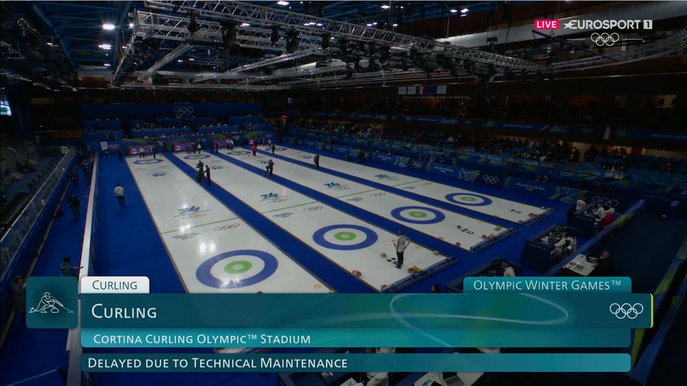 Олимпиаду-2026 пришлось остановить через 5 минут после начала. Видео