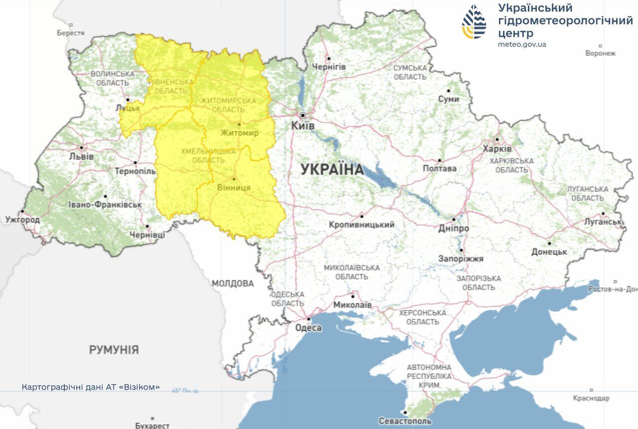 В Україну нагряне потепління: синоптики сказали, де у п'ятницю буде до +10 градусів. Карта