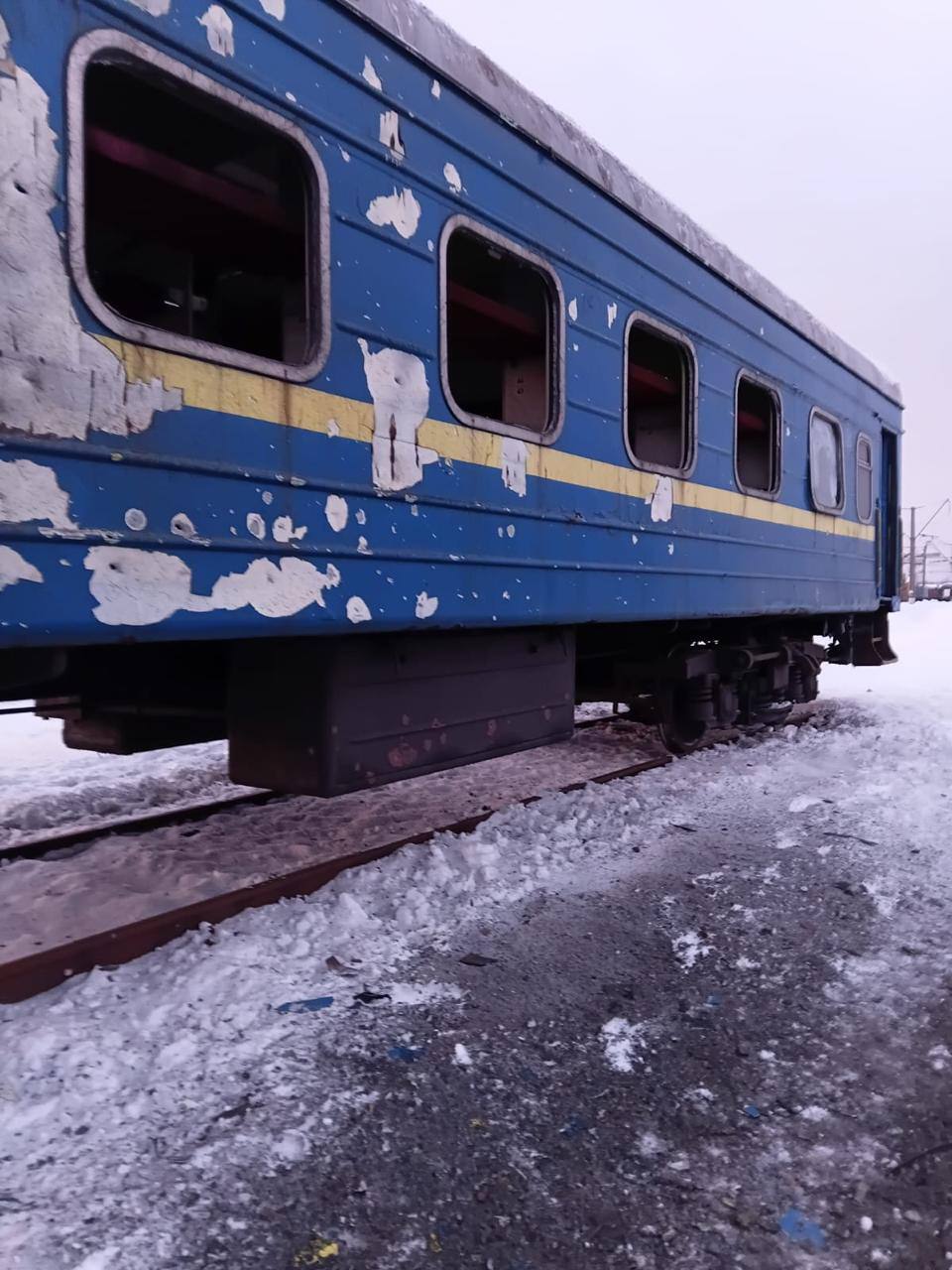 Росіяни поцілили у "Вагон незламності"