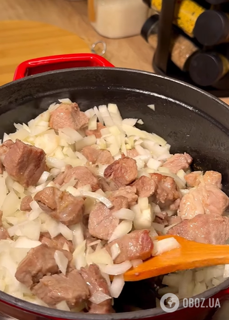 Тушеная картошка с мясом на обед: как приготовить