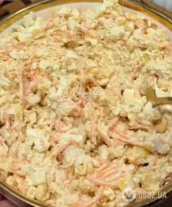 Ситний салат із моркви по-корейськи та філе: найпростіший рецепт смачного салату