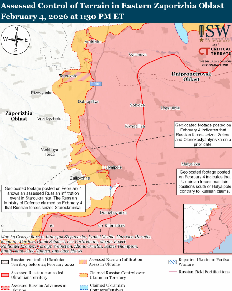 Українські війська просунулися біля Слов'янська і Гуляйполя та в тактичному районі Костянтинівка-Дружківка: аналіз ISW
