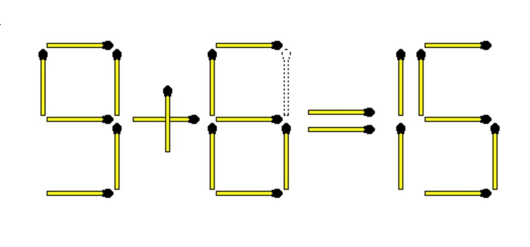 Перевірте свій IQ: головоломка з сірниками