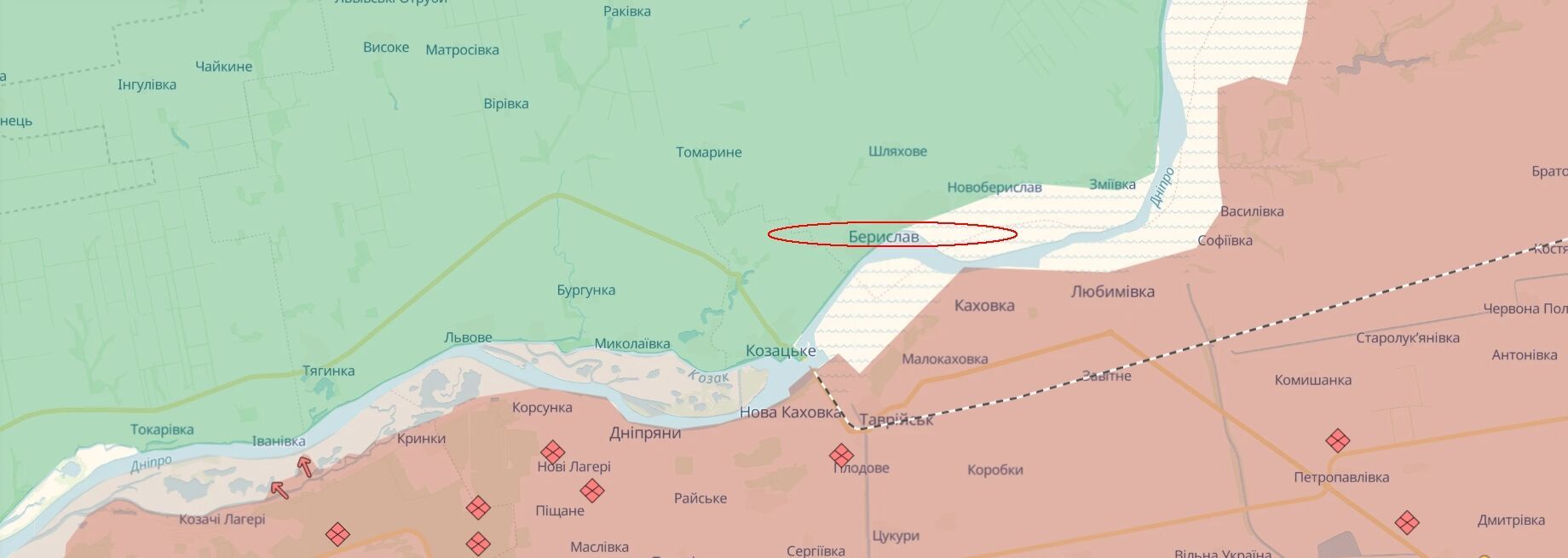 На Херсонщине российский дрон атаковал эвакуационное авто: есть погибший и раненые