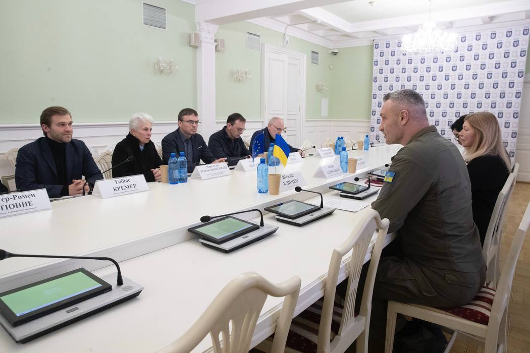 Кличко встретился с делегацией Европарламента