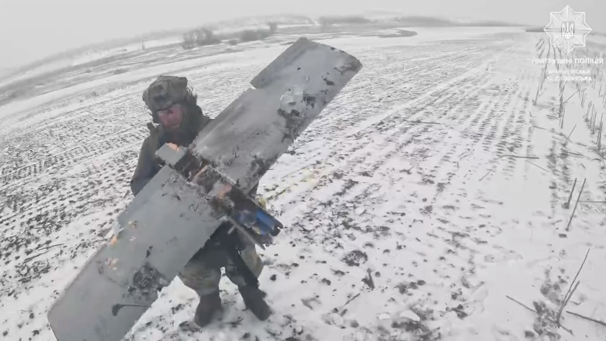 "Затрофеїли": у поліції показали, як антидронові групи збивають ворожі БпЛА на Донеччині. Відео