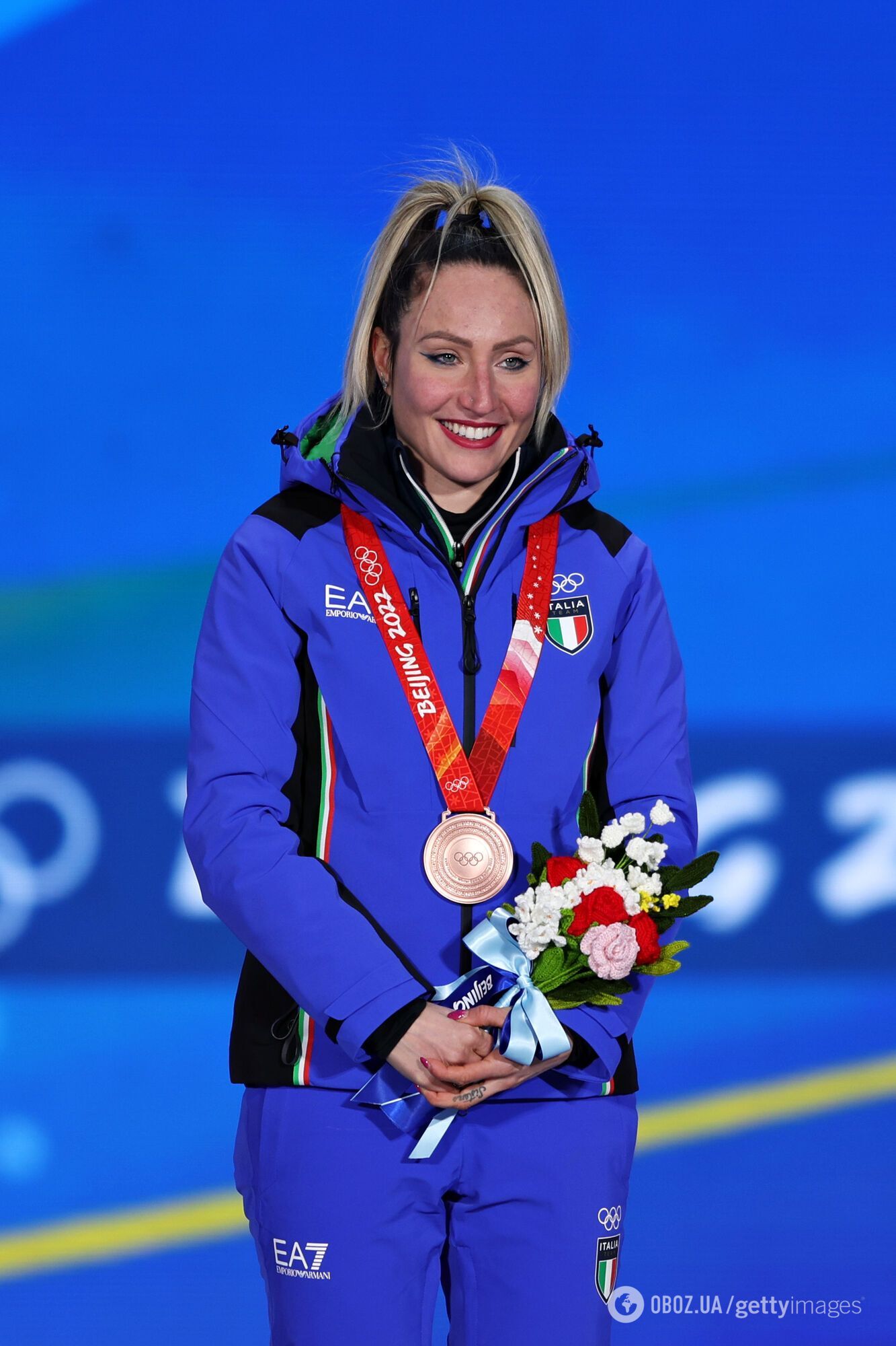 Внучатая племянница Джины Лоллобриджиды установила первый олимпийский рекорд ОИ-2026. Видео