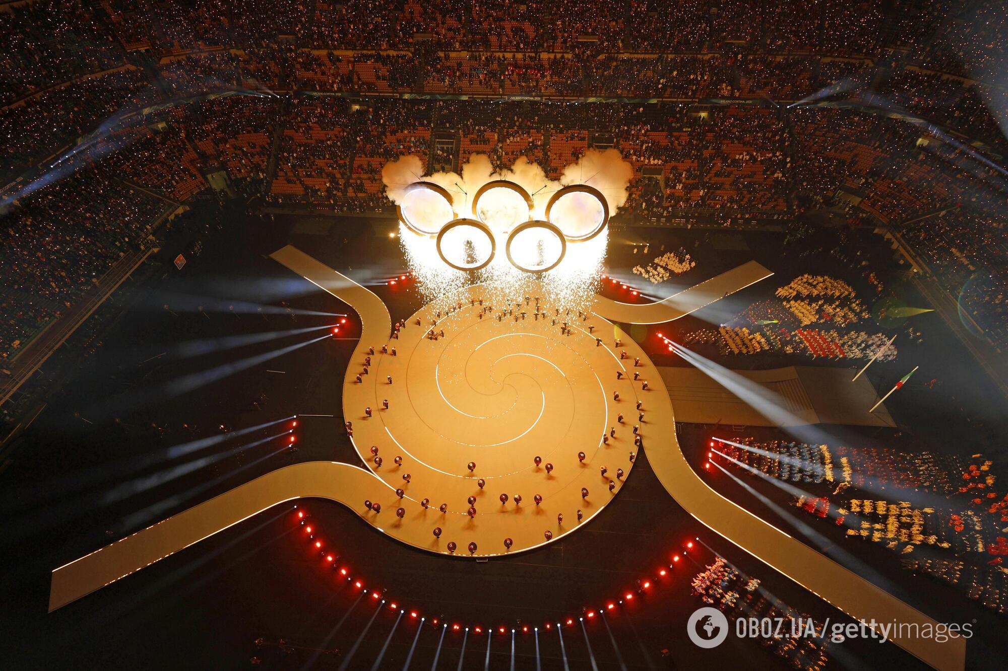 Росія організувала провокацію на відкритті Олімпіади-2026. Фотофакт