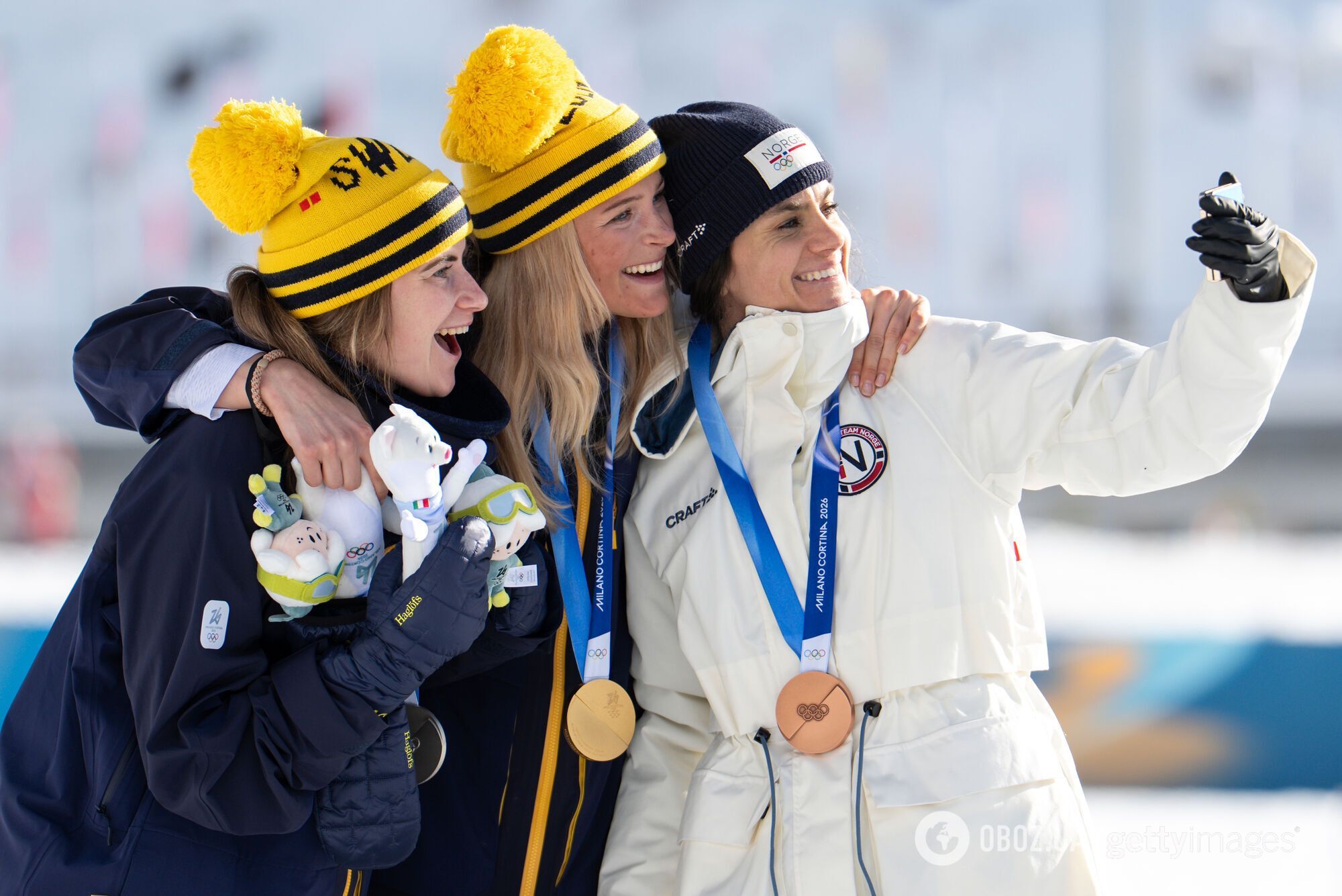 Лучшая лыжница России свалилась в гонке ОИ-2026 и покатилась по склону. Видео