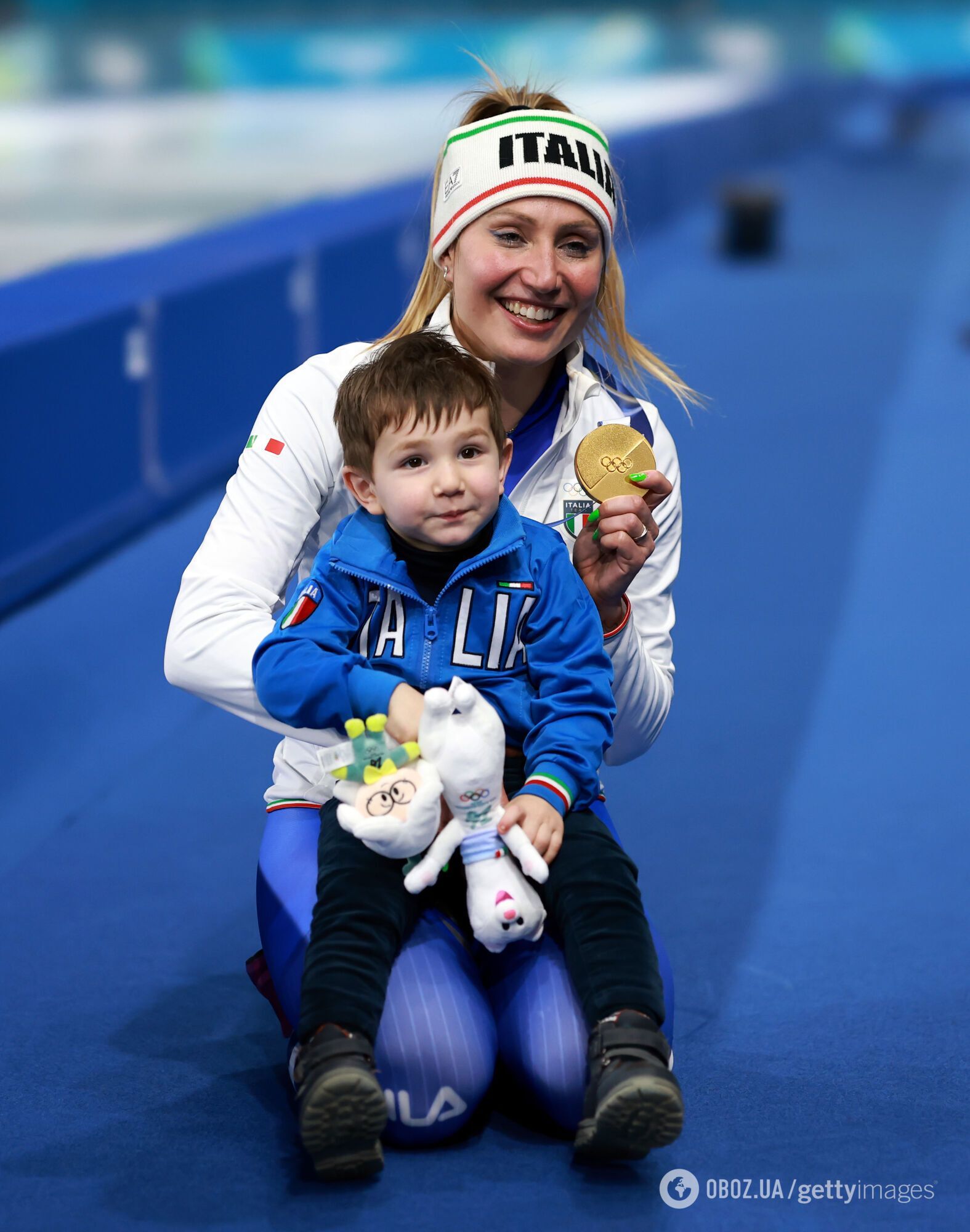 Внучатая племянница Джины Лоллобриджиды установила первый олимпийский рекорд ОИ-2026. Видео