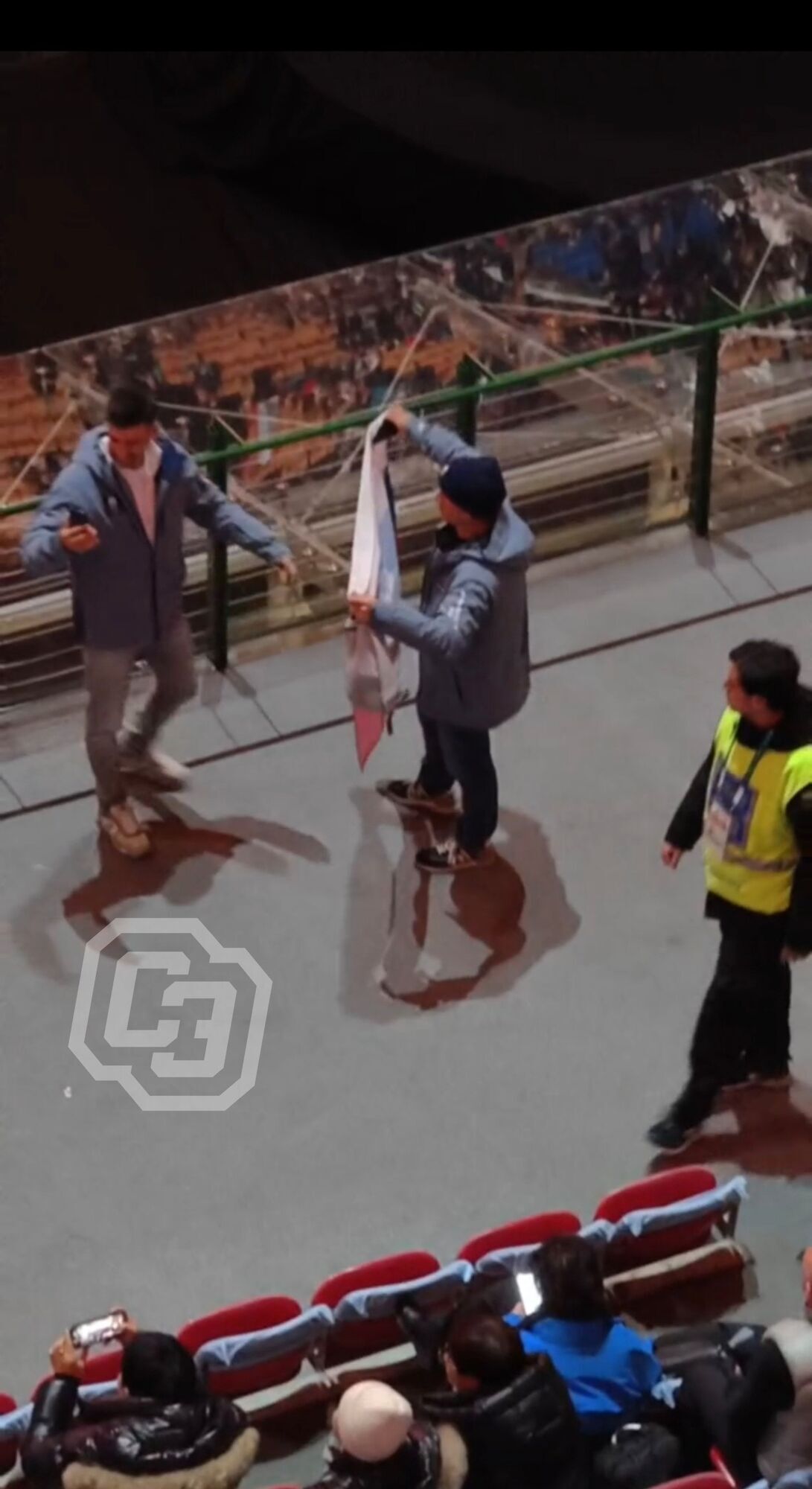 Росія організувала провокацію на відкритті Олімпіади-2026. Фотофакт