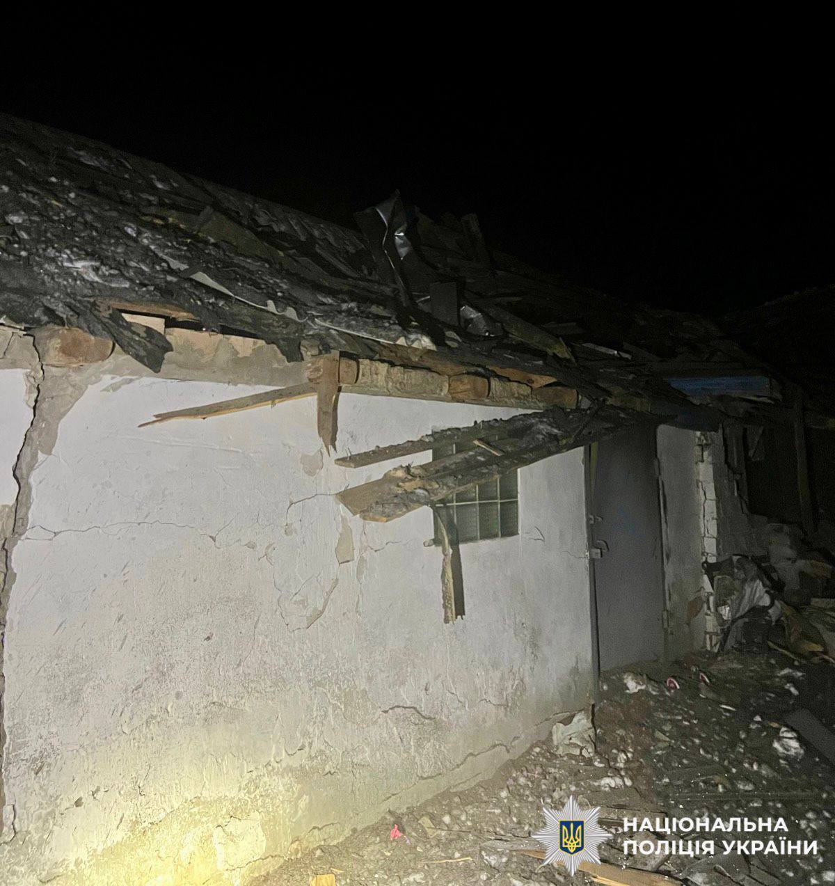 Повреждены дома, возник пожар: в КОВА рассказали о последствиях российской атаки на Киевщину 7 февраля. Фото