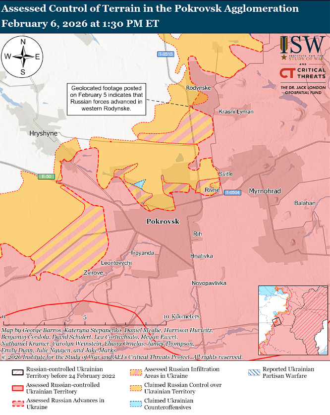 ЗСУ мають успіх біля Борової, ворог просунувся під Покровськом: карти ISW