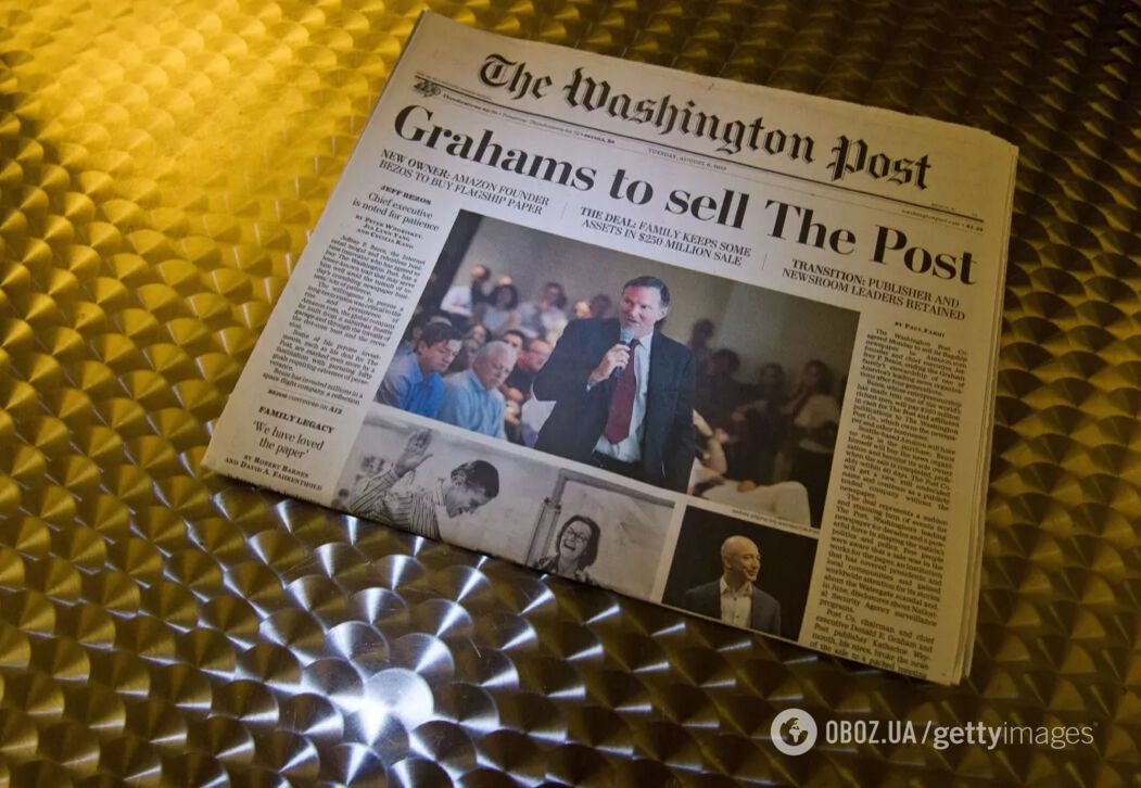 Гендиректор The Washington Post уходит в отставку: в чем причина