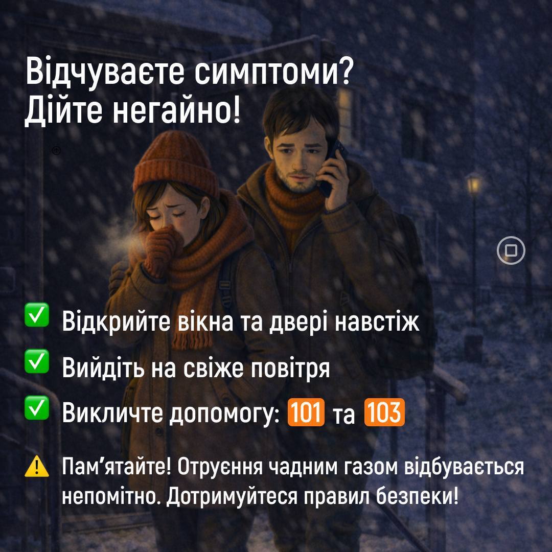 "Тихий убийца": сколько людей погибло от отравления угарным газом в Украине за выходные