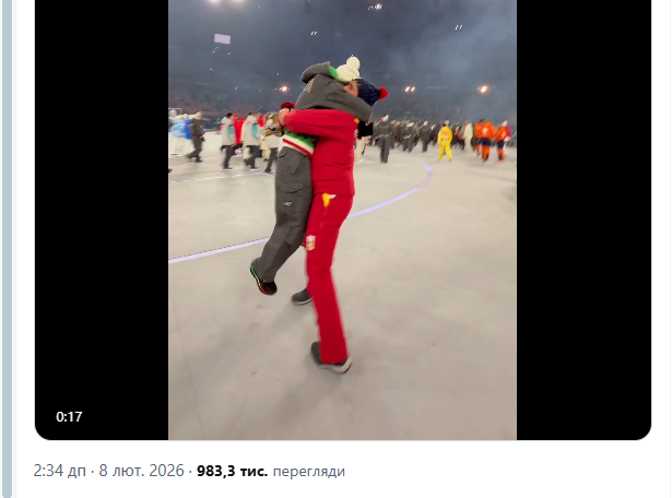 Момент з Олімпіади, який не увійшов до ефіру, розійшовся мережею мільйоном переглядів. Відео