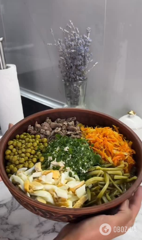 Вкусный майонезный салат с куриными сердечками: как приготовить