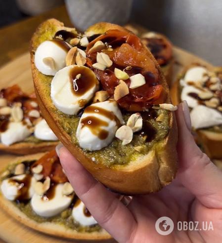Изысканные брускетты с помидорами и моцареллой: делимся рецептом вкусной закуски