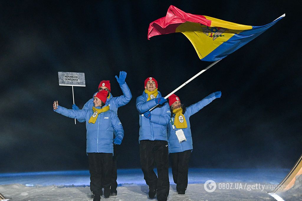 Знаменосец сборной Молдовы на Олимпиаде оказалась фанаткой Путина и "СВО". Фотофакт